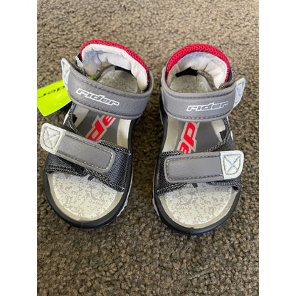 Rider sandals size 6 rider k2 comfort baby grey/black - baby & toddler shoes shoes children’s apparel