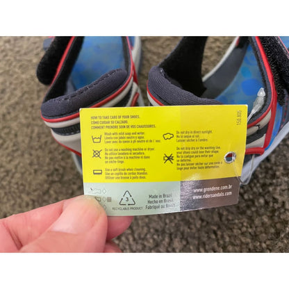 Rider k2 twist ii baby sandals – blue/grey/red | sizes 5 & 11 available - baby & toddler sandals shoes children’s