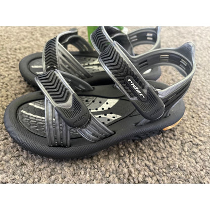 Rider sandals size 6 rider sand games ii baby black/dark grey - baby & toddler shoes shoes children’s apparel