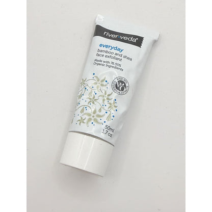 River veda everyday bamboo and shea face exfoliant 50ml / 1.7 oz - skin care masks & peels health and wellness