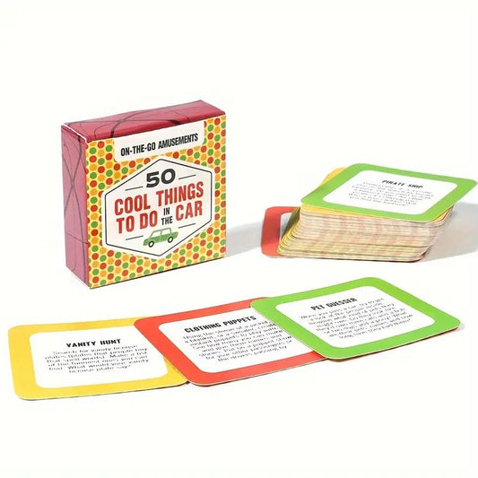 50 cool things to do in the car - activity toys toys toys