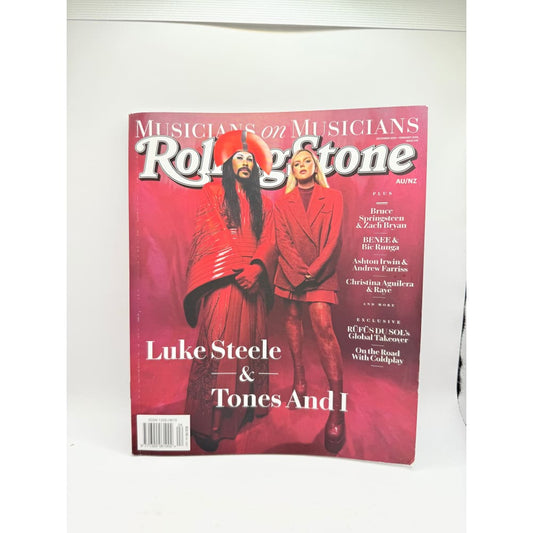 Rolling stone australia - musicians on musicians - magazines printed media