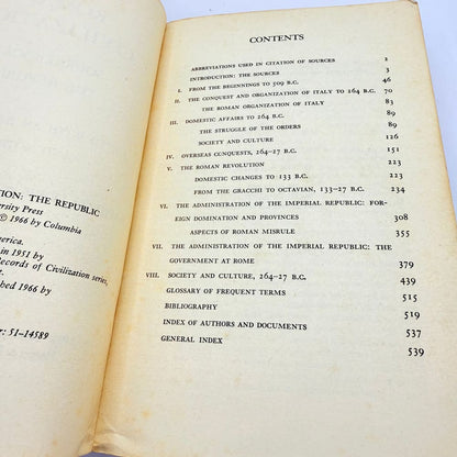 Roman civilization sourcebook i the republic - print books