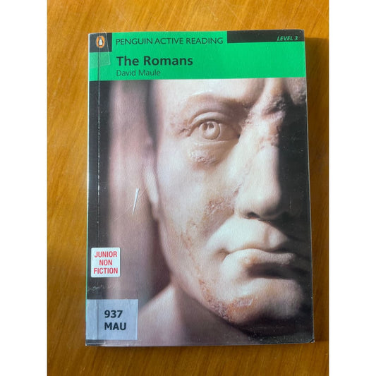 Penguin active reading level 3 - the romans - david maule - print books book - condition: used - education - history