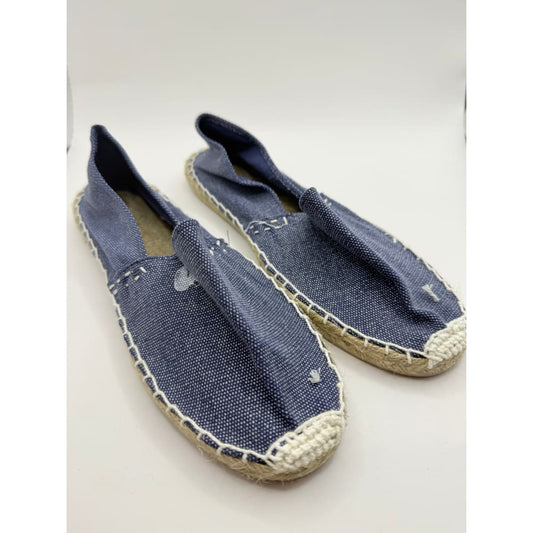 Rubber duck drillos women’s denim flats – relaxed summer style with a coastal vibe - 36 - flats women’s shoes