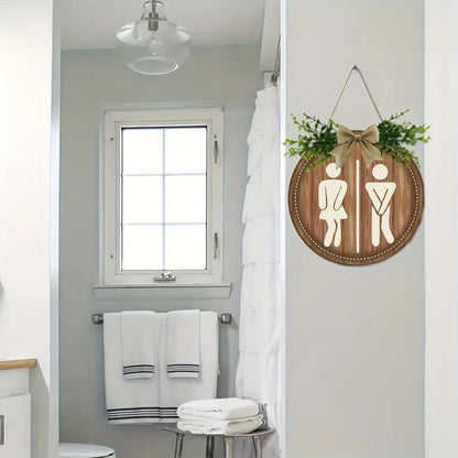 Bathroom sign - novelty signs home&living materials
