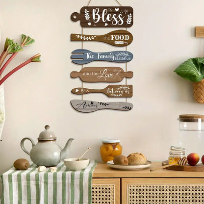 Rustic kitchen wall sign - novelty signs home&living materials
