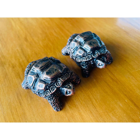 2x minature turtle figurines - figurines home&living materials