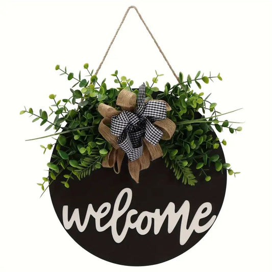 Rustic wooden welcome sign – warmly greet guests in style - novelty signs home&living materials