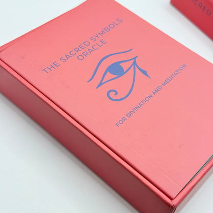 Sacred symbols oracle deck by marcella kroll - for divination & meditation - note cards what’s new stationery