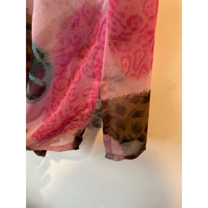 Saint lori size 10 kaftan / beach cover up - cover ups blouse - clothing & fashion - condition: used - short sleeve