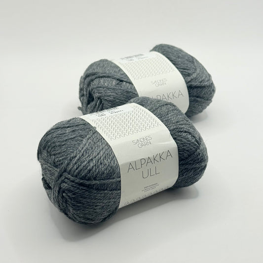 Sandnes garn alpakka ull alpaca / wool blend yarn (2 skeins) - yarn crafts