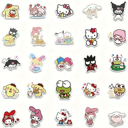 100x sanrio decals - decorative stickers crafts