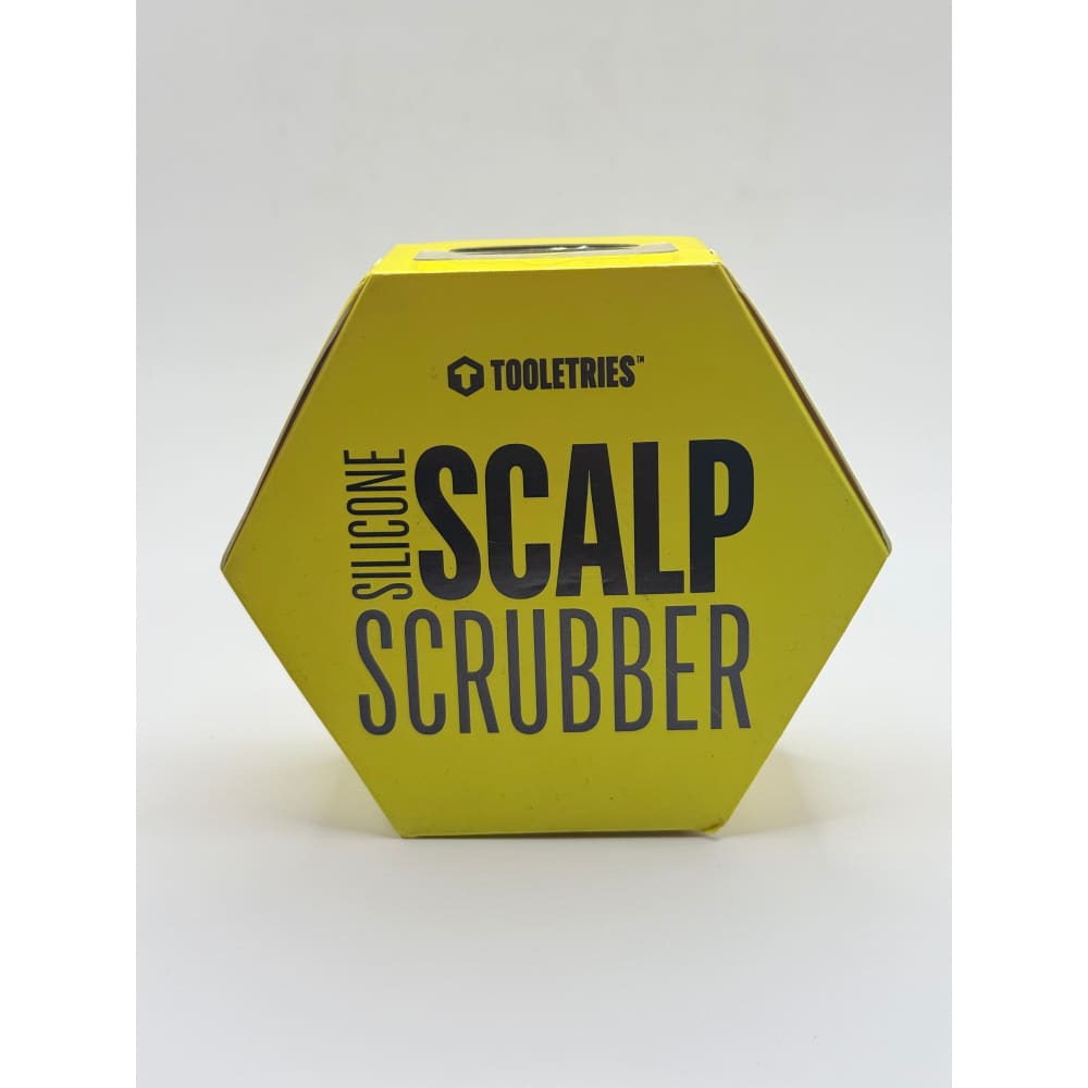 Tooletries silicone scalp scrubber & hook - hair styling tool accessories health and wellness