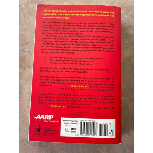 Scam me if you can - frank w. Abagnale - print books book - crime - non-fiction printed media