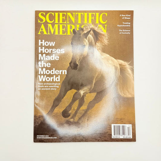 Scientific american magazine - december 2024 issue - consumer magazines printed media