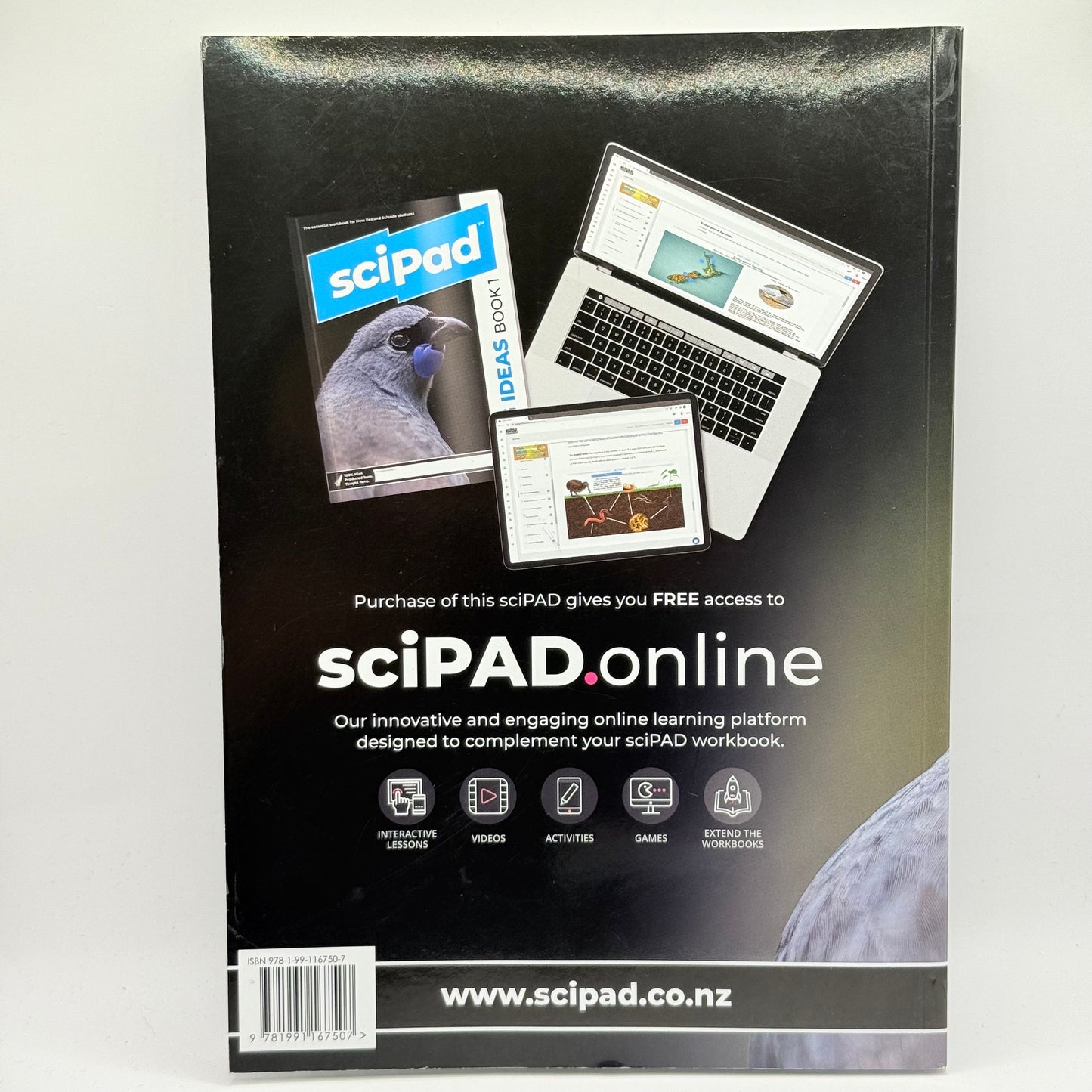 sciPad Big Ideas Book 1