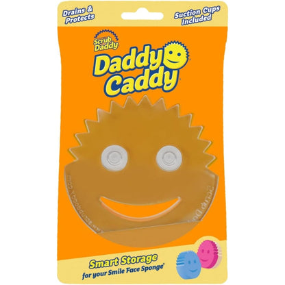 Scrub daddy daddy caddy smart storage sponge holder - sponges & scouring pads cleaning - home & living - kitchen