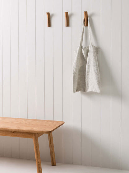 Citta Bow Wall Hook in Oak