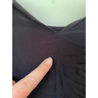 Seduce nz size 12 black casual top – minor flaws noted - blouses blouse - clothing & fashion - designer clearance - top