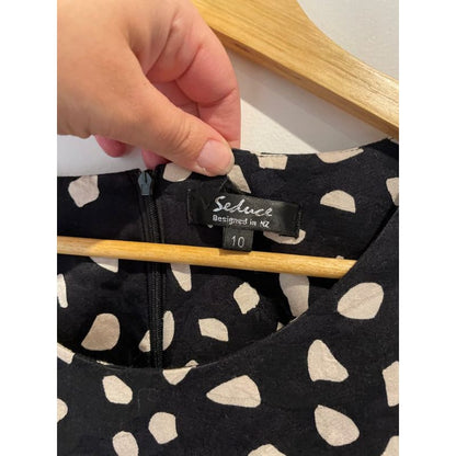Seduce nz cotton dress – size s/10 - dresses clothing & fashion - condition: used - designer clearance - dresses