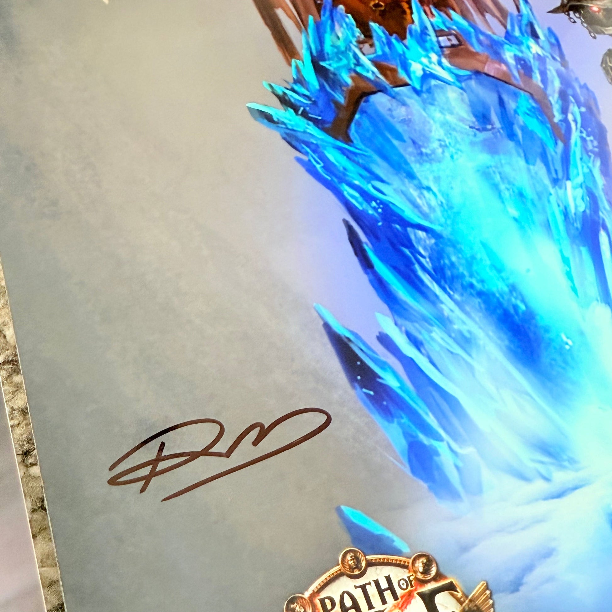 Set of 5 path of exile signed a4 art prints - prints habit product