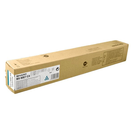 Sharp mx-60gtca high capacity toner cyan - toner & inkjet cartridges electronics