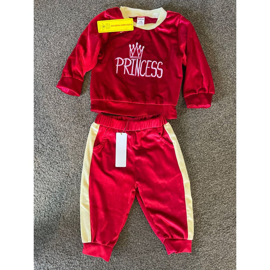 Shein kid’s princess tracksuit size 6-9 months - baby & toddler outfits baby - baby clothing - clothing & fashion