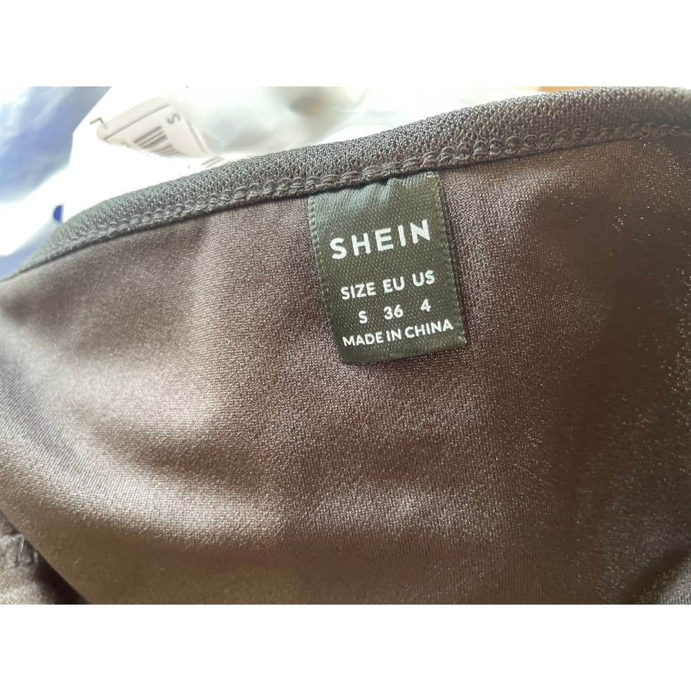 Shein zip summer sleeveless top size s / 8 - clothing tops clothing & fashion - sleeveless - top women’s apparel