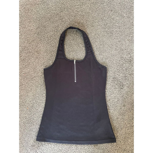 Shein zip summer sleeveless top size s / 8 - clothing tops clothing & fashion - sleeveless - top women’s apparel