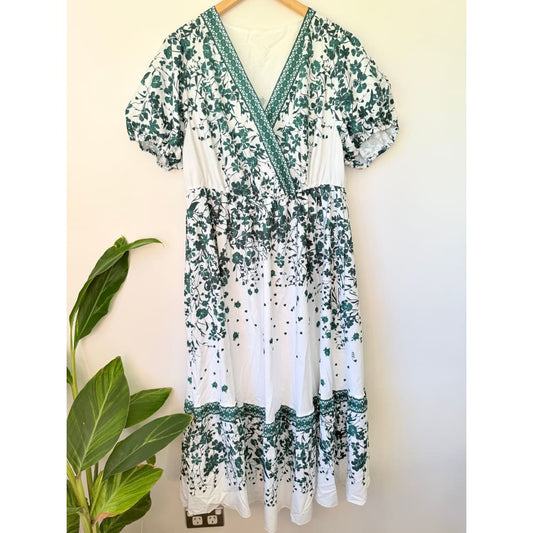 Shein curve 2xl floral wrap dress – fresh feminine & flattering - dresses top women’s apparel
