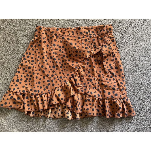 Brand new shein size l wrap skirt - skirts bottom - clothing & fashion - skirt women’s apparel