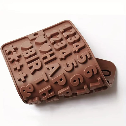 Alphabet silicone moulds - kitchen molds home&living materials