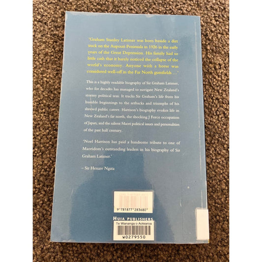 Graham latimer: a biography by noel harrison - print books condition: used printed media