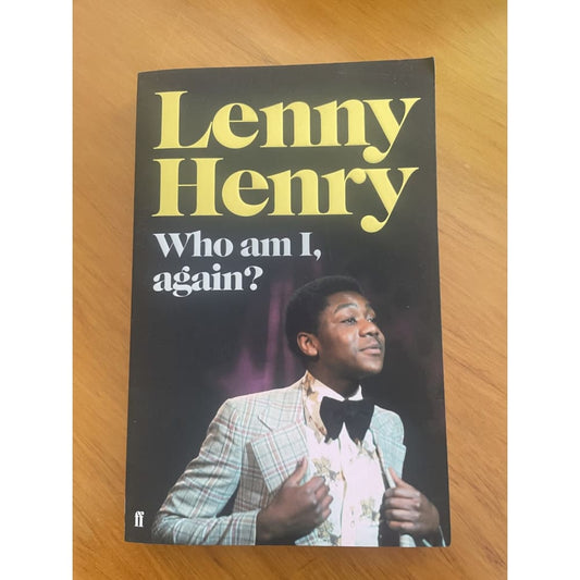 Lenny henry who am i again? - print books book - condition: used - memoir printed media
