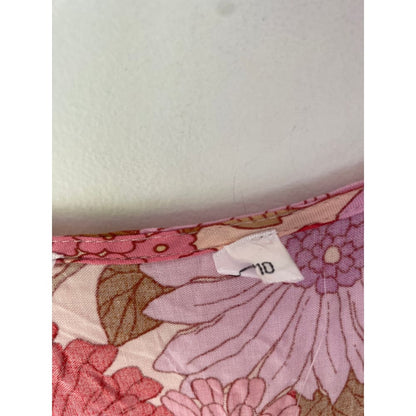 Floral rayon dress – size 10 – brand new cut label - dresses bnew label cut branded clothing - clothing & fashion