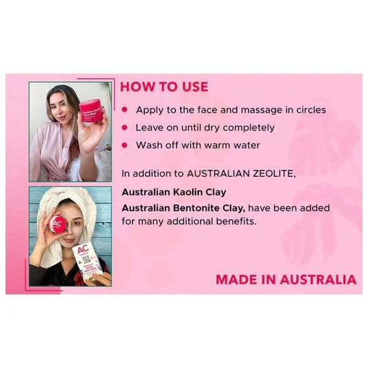 Australian cosmetics detox mask 50ml - skin care masks & peels face & eye care - face products - mask - skincare