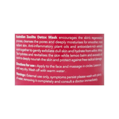 Australian cosmetics detox mask 50ml - skin care masks & peels face & eye care - face products - mask - skincare