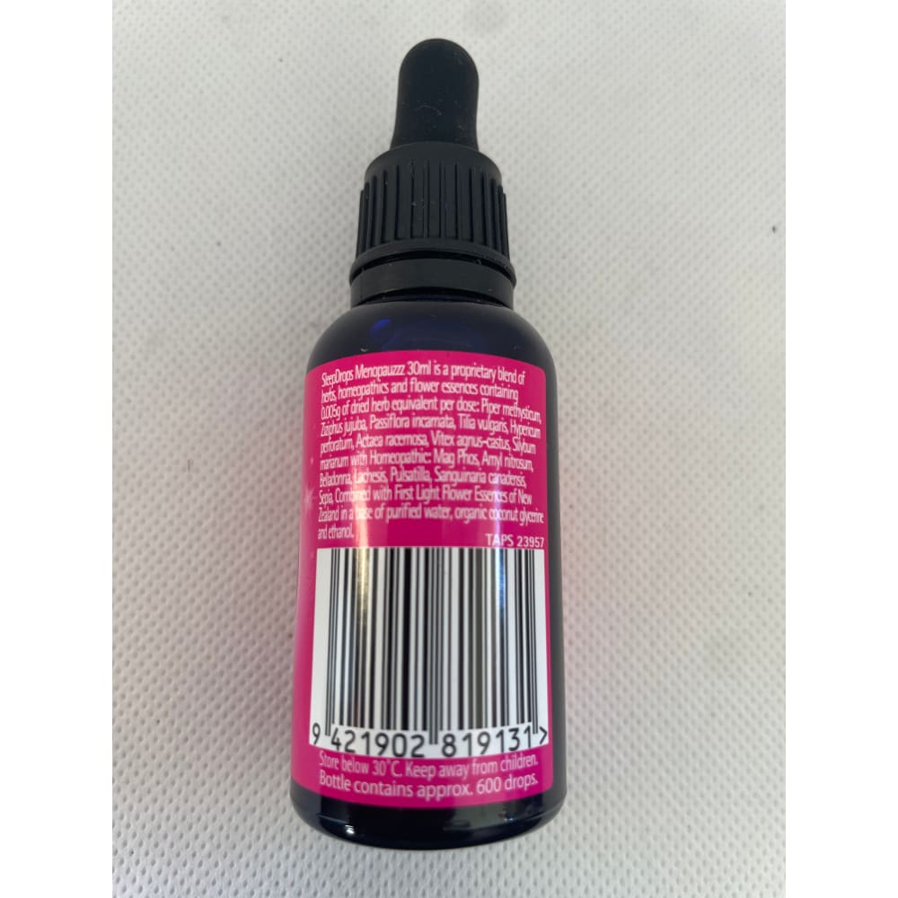 Sleep drops menopauzzz 30ml - herbal supplements health and wellness
