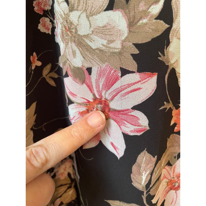 Shein long sleeve floral top size s - clothing tops blouse - clothing & fashion - long sleeve - top women’s apparel
