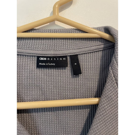 Asos design size s waffle fit polo with revere collar - clothing tops clothing & fashion - men - polo shirt - tops