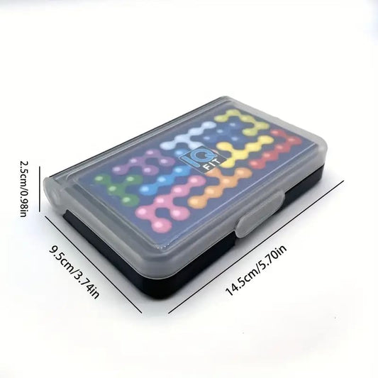 Iq 3d brain teaser puzzle with 120 challenges - puzzles board - board game - game - puzzle toys