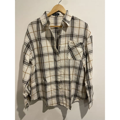 Brand new shein size s plaid shirt - clothing tops clothing & fashion women’s apparel
