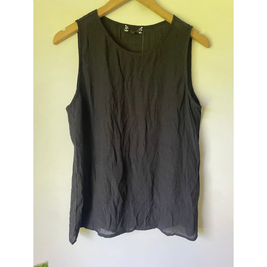 Brand new viscose blend sleeveless top – size s (cut label) - tank tops bnew label cut branded clothing - clothing &