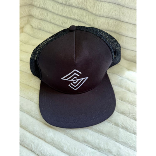 South seas spearo black trucker cap | classic snapback style with breathable mesh - trucker hats underwear & basics