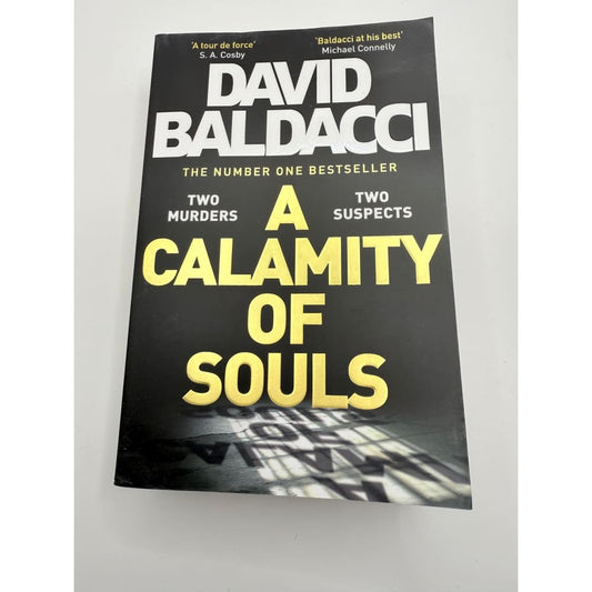 A calamity of souls by david baldacci - print books printed media