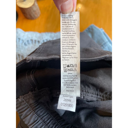 Spanx washed black skinny leg pant – size s (brand new cut-label stretch fabric blend) - cargo pants bnew label cut