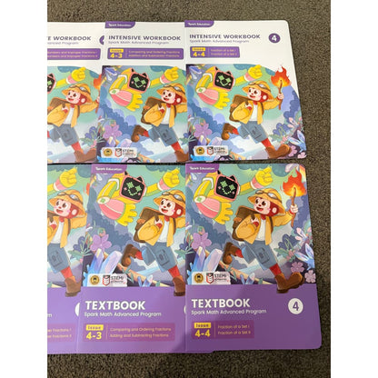 Spark math advanced program: daily calculation issue 4 - print books printed media