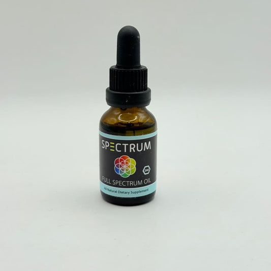 Spectrum organic full spectrum oil – 25 ml - heat rubs