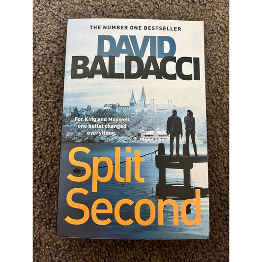 Split second by david baldacci - print books condition: used printed media